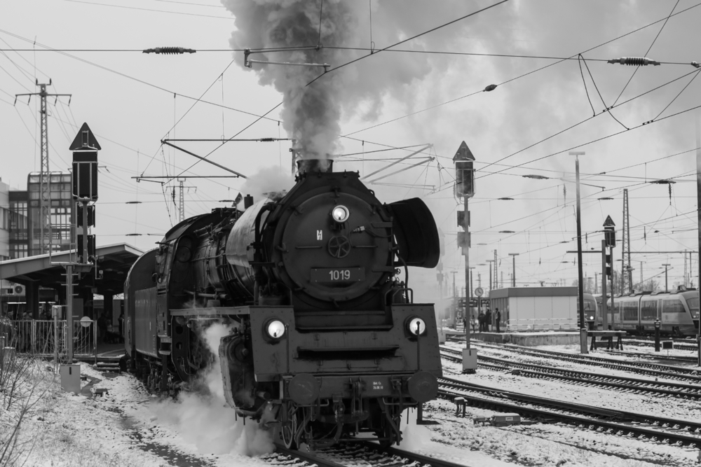 Locomotiva a vapor, Cottbus, Alemanha
